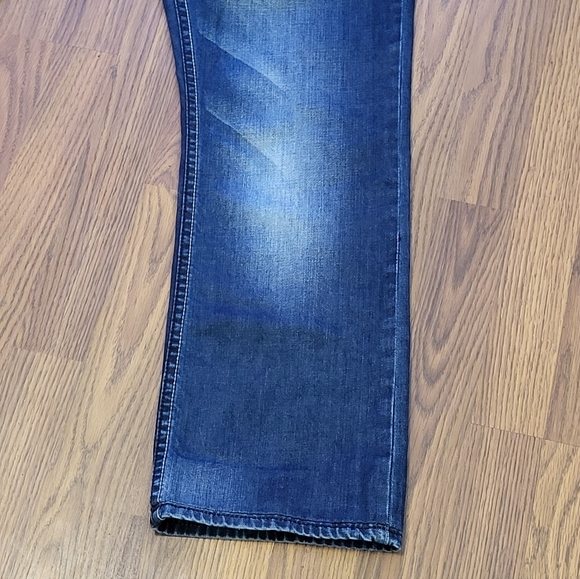 Buffalo Evan Basic Slim Fit Men's Distressed Ripped Denim Jeans W33 L28 B81 - Picture 3 of 11